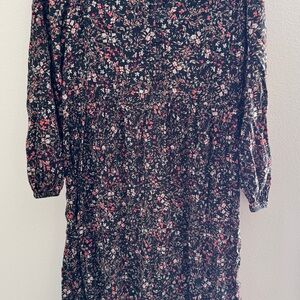 Floral Long Sleeve Dress